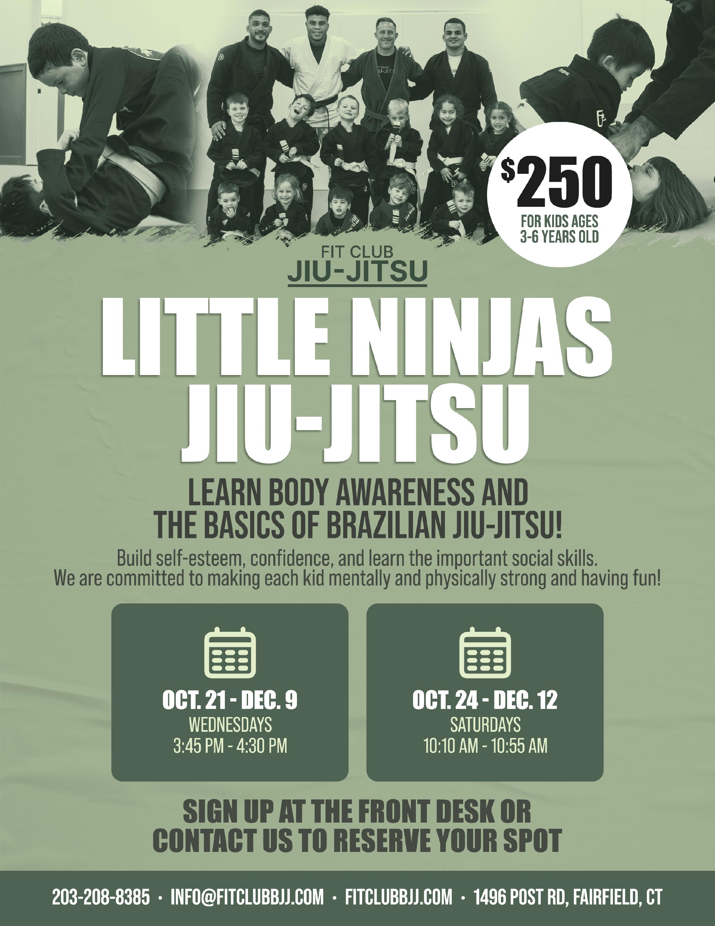 [04] Little Ninjas - Oct 21 - Dec 9 & Oct 24 - Dec 12